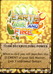 Earth Air and Fire - Deckbuilding